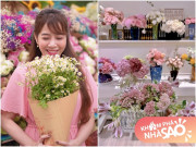 Nhà đẹp - Nhìn góc nhà rực rỡ của MC VTV Diệp Chi, nhiều người phải thốt lên: "Tưởng lạc vào tiệm hoa"