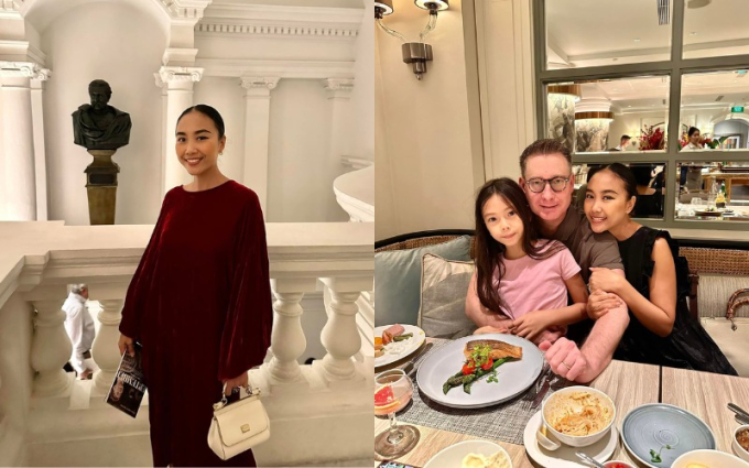 Tò mò cuộc sống của chị đẹp Đoan Trang tại Singapore: Căn bếp amp;#34;triệu đôamp;#34; chồng Tây tự thiết kế, tủ đồ hiệu nhiều món độc lạ - 1