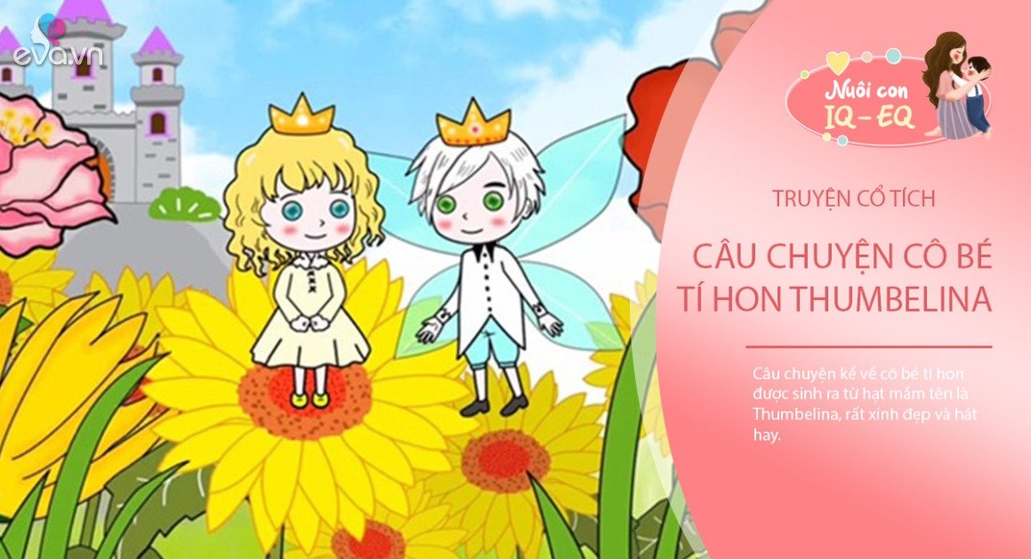 Truyện cổ tích: Cô bé tí hon Thumbelina - 4