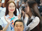 Làm đẹp - Á hậu là con gái bác sĩ cao gần 1m90 khoe sắc hút hồn tại đại hội sinh viên, hàng trăm người tranh cãi