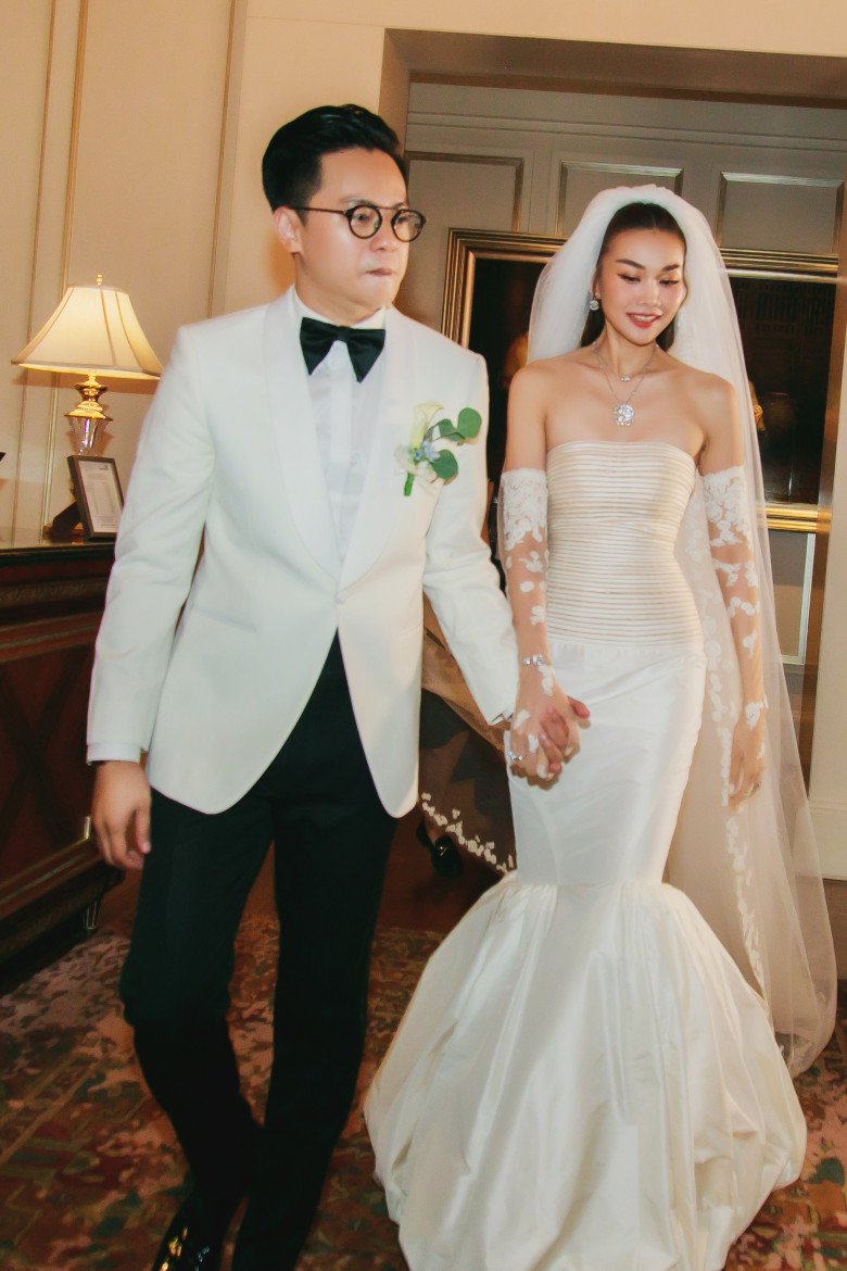 Thanh Hằng và Trần Nhật Minh tổ chức đám cưới hồi tháng 10/2023.