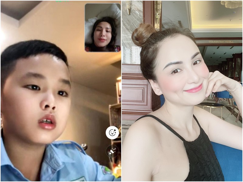 Vừa qua, Diễm Hương đăng tải hình ảnh gọi facetime cho con và tâm sự đầy xúc động: “Nhìn thấy bạn nhỏ này, tôi thấy bản sao của mình nhưng phiên bản tốt hơn 'khéo hơn, miệng mồm hơn và tình cảm hơn'. Tôi chợt nhận ra bạn ấy xứng đáng có được tất cả'.
