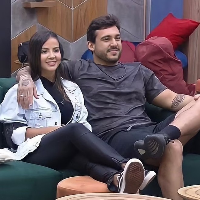 Luana Andrade và bạn trai Joao Hadad.
