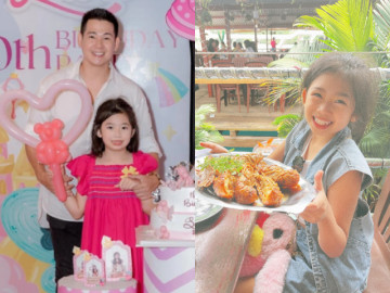 Phùng Ngọc Huy lần 2 về Việt Nam đã tất bật đi diễn, không xuất hiện cùng con gái Lavie