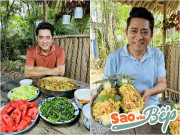 Bếp Eva - Tài tử về vườn Huỳnh Anh Tuấn đăng mâm cơm đầy màu sắc, tự khen câu lạ: "Đồ ăn bữa nay đẹp trai quá"