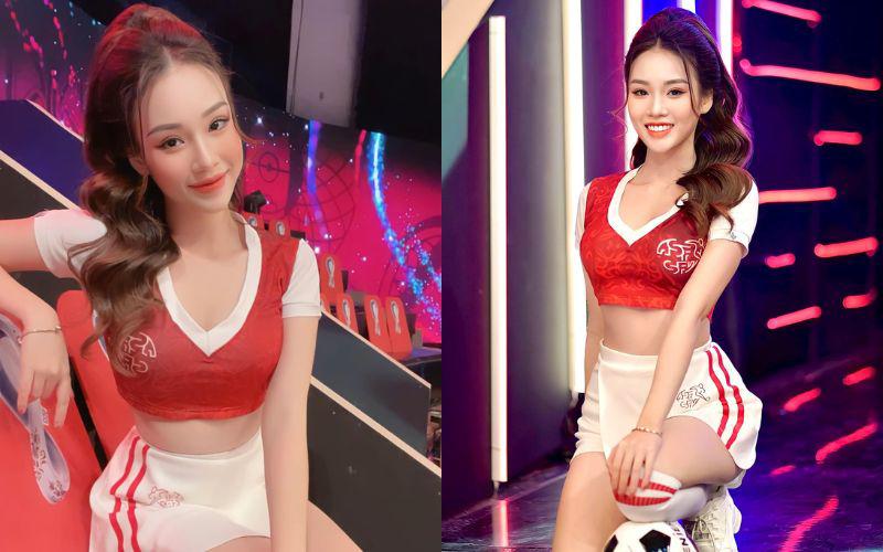 Không chỉ được biết đến là tiếp viên hàng không, Nguyễn Ngọc Mai còn nổi tiếng cõi mạng khi từng tham gia Nóng Cùng World Cup 2022 và là người mẫu ảnh, KOL quảng cáo cho các nhãn hàng mỹ phẩm, local brand.
