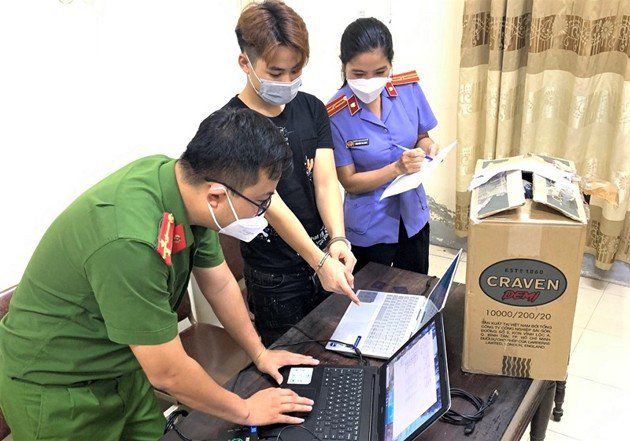 Công an Nghệ An triệt phá, bắt giữ đối tượng lừa đảo qua mạng trước đó.
