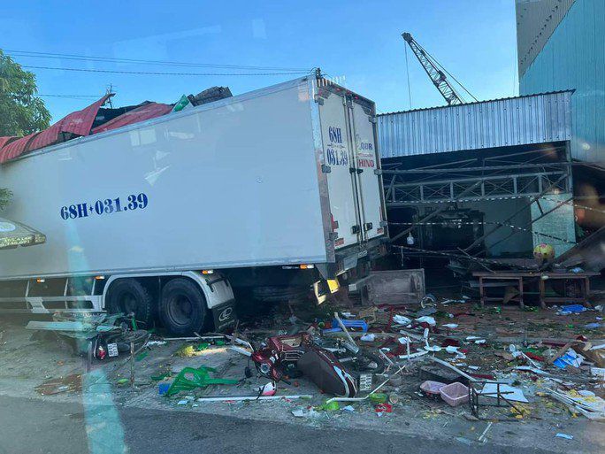 Hiện trường vụ tai nạn