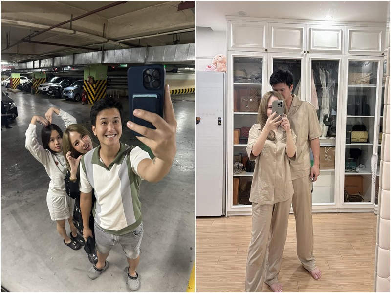 Trên trang cá nhân, Huỳnh Anh khoe ảnh selfie cùng Bạch Lan Phương và con gái riêng của nữ MC khi đi ăn. Có thể thấy, nam diễn viên và con riêng của người yêu khá thân thiết và hợp nhau.
