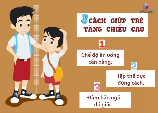 Mẹ đầu tư thúc đẩy 3 khía cạnh, trẻ cao thêm 8-10cm mỗi năm dễ dàng