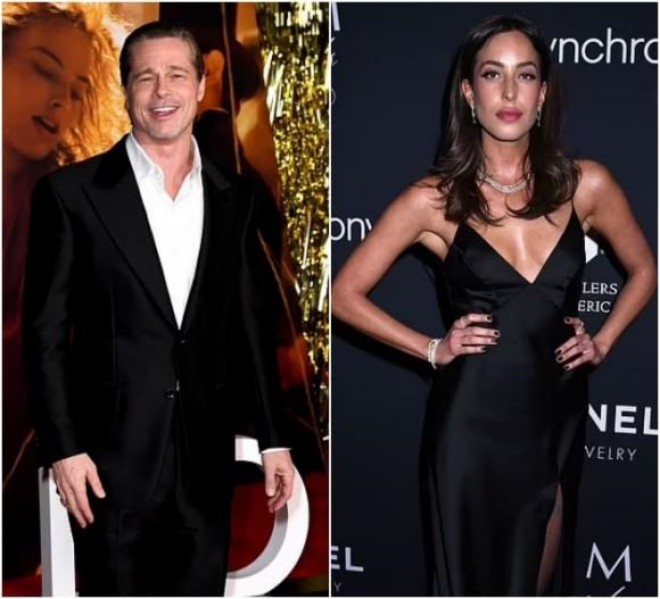 Brad Pitt chính thức khoe bạn gái mới.