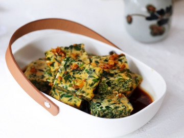 Trứng hấp với loại rau là siêu thực phẩm bán đầy chợ vừa lạ miệng lại ngon, cách làm rất dễ!