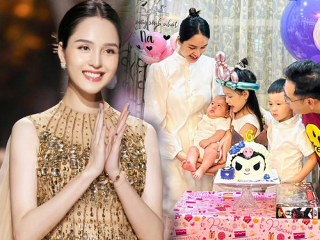 Sau 11 năm đăng quang, Á hậu bí ẩn nhất Hà thành "vượt cạn" 3 lần, chia sẻ chuyện giảm 15kg sau 1 tuần sinh