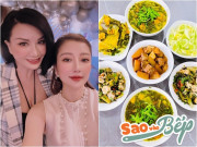 Bếp Eva - Vợ mới xinh đẹp của Bằng Kiều khoe những bữa cơm ngon mắt, mẹ chồng 83 tuổi ở Mỹ liền bình luận