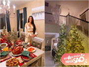 Nhà đẹp - Bạch dinh của Phạm Hương lung linh đón Giáng sinh với 6 cây thông, năm nào cũng trang hoàng hoành tráng