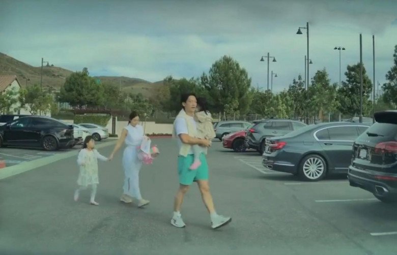 Bi Rain - Kim Tae Hee tình cảm đưa đón con đi học ở Mỹ, ngoại hình tiểu công chúa thành tâm điểm - 1