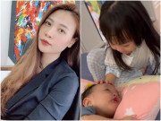 Làm mẹ - Khoe cảnh Suchin cưng nựng, yêu thương em trai, vợ Cường Đôla bị mẹ bỉm nhắc nhở vì một chi tiết