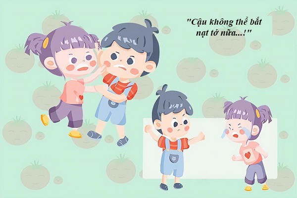 Hãy hướng dẫn trẻ cách bảo vệ bản thân khi bị bắt nạt.