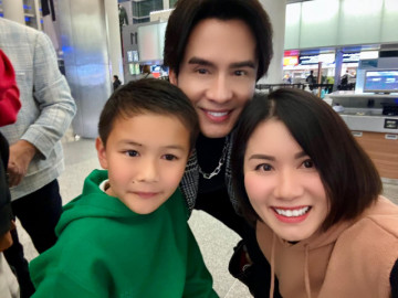 Đan Trường cùng vợ cũ đưa con trai về Việt Nam, thái độ bố mẹ vợ khi hội ngộ con rể cũ thành tâm điểm