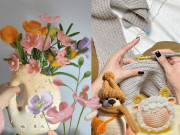 Lifestyle - Móc len, handmade kẽm nhung: thú vui chữa lành, phương pháp self-care của giới trẻ