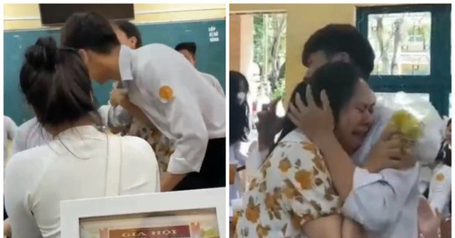 Nhiều thầy cô giáo còn bật khóc nức nở khi biết mình được học sinh tạo bất ngờ.