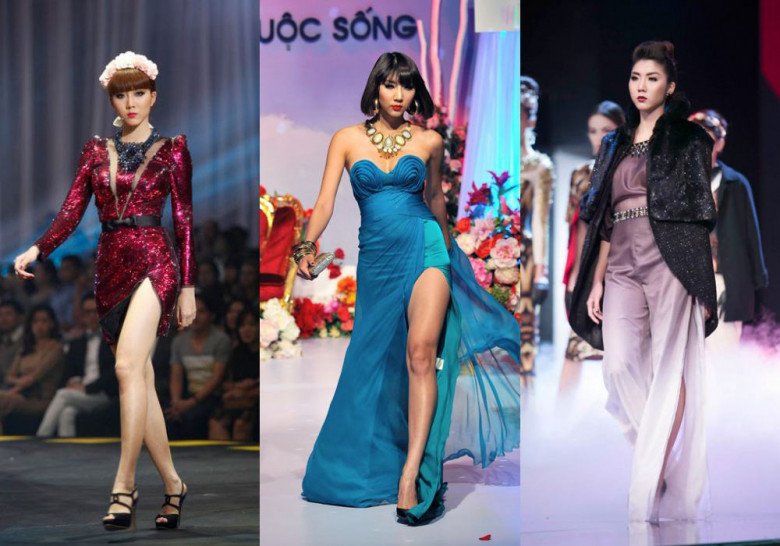 Ngọc Quyên từng là gương mặt vô cùng đắt show trên các sàn diễn thời trang.