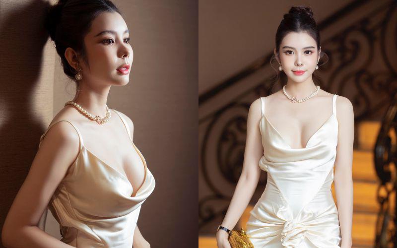 Đôi khi, Huỳnh Vy cũng chuyển sang hình tượng cô gái sang chảnh và kiêu kì, song điều đó không làm cô nàng mất đi sức hút trong mắt công chúng. 
