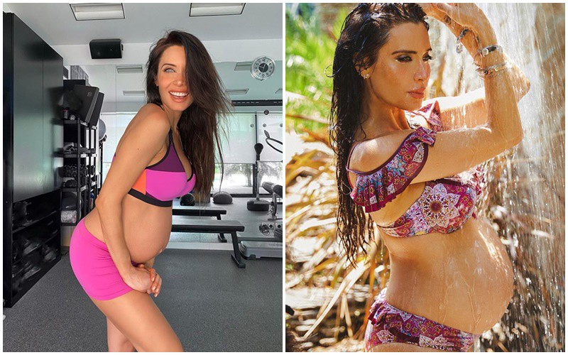 Pilar Rubio khi mang thai cũng không tăng cân quá nhiều nhờ vào việc cô tích cực vận động, tập thể dục thể thao.
