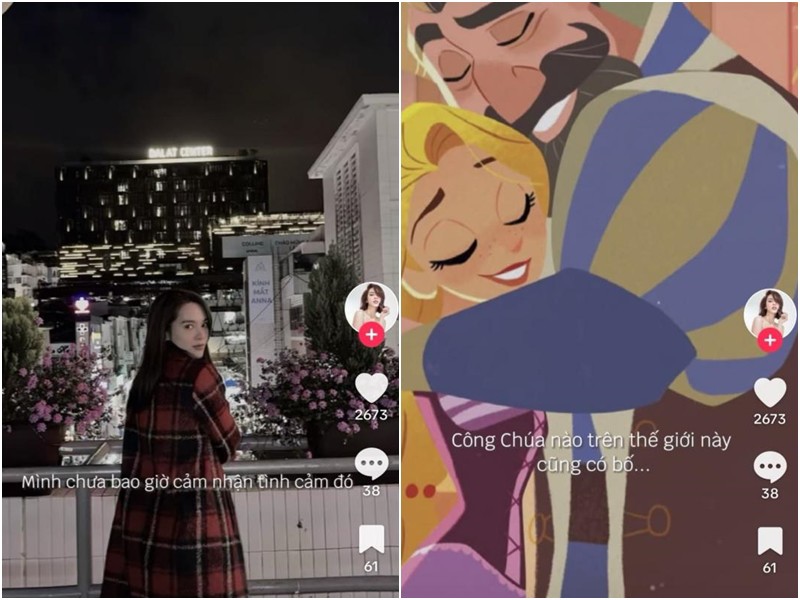 Quỳnh Lương khiến dân mạng khẳng định đã chia tay khi đăng tải một đoạn clip có nội dung khá tâm trạng kèm những hình ảnh như đang không vui: "Công chúa nào trên thế giới này cũng có bố.  Mình chưa bao giờ cảm nhận tình cảm đó. Nhưng tất cả đều ổn mà."
