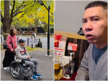 Sao Việt 24h: NSND Công Lý bị nhận xét cau có và khó tính khi ngồi xe lăn, vợ kém 15 tuổi lên tiếng