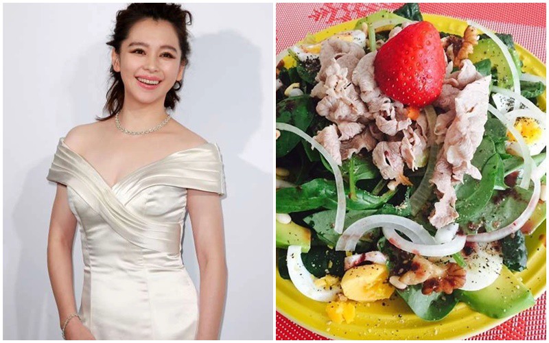 Từ Nhược Tuyên cho biết, cô ăn đa dạng các loại thực phẩm để bổ sung dưỡng chất cần thiết cho cơ thể nhưng hạn chế sử dụng tinh bột, ưu tiên các món salad, trộn lẫn vào nhau.

