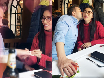 Siêu mẫu Minh Tú đem nhẫn cầu hôn bạn trai người Đức sau 11 năm hẹn hò, Christopher vỡ òa hạnh phúc