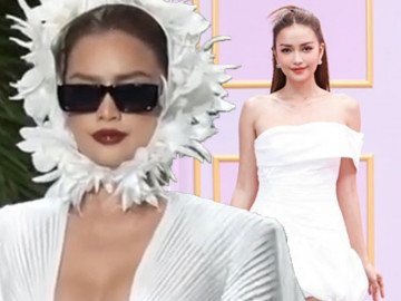 Mặc váy xẻ cổ khoa trương vòng 1, Hoa hậu quê Tây Ninh đẹp nhất 2022 làm fans tiếc nuối