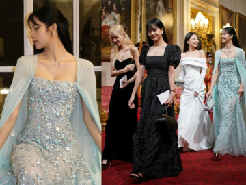 Lisa Blackpink tung ảnh nét xinh như công chúa dự quốc yến, nhưng dân mạng Trung chê thái độ thiếu kiên nhẫn, ủ rũ