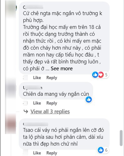 Đi diễn ở trường học, Á hậu mặc váy siêu ngắn được CĐM Trung khen ngợi, netizen Việt tranh cãi! - 5