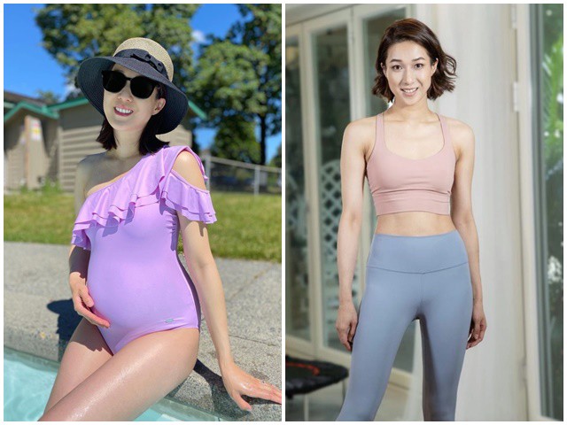 Bà mẹ 3 con vẫn lấy lại vóc dáng như thời son rỗi sau khi sinh.