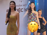 Thời trang - Đi diễn ở trường học, Á hậu mặc váy siêu ngắn được CĐM Trung khen ngợi, netizen Việt tranh cãi!