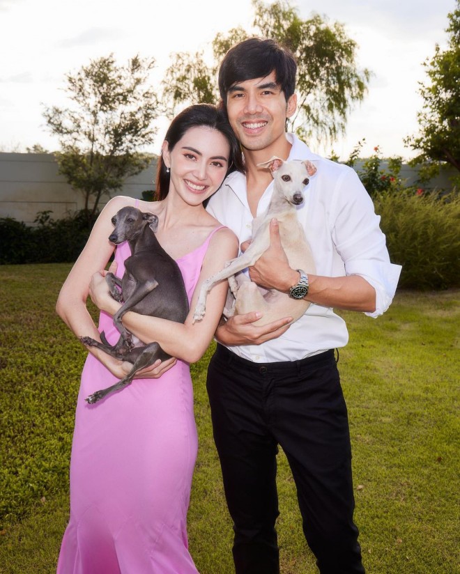 Mai và Ter không ít lần thể hiện tình cảm ngọt ngào dành cho đối phương.