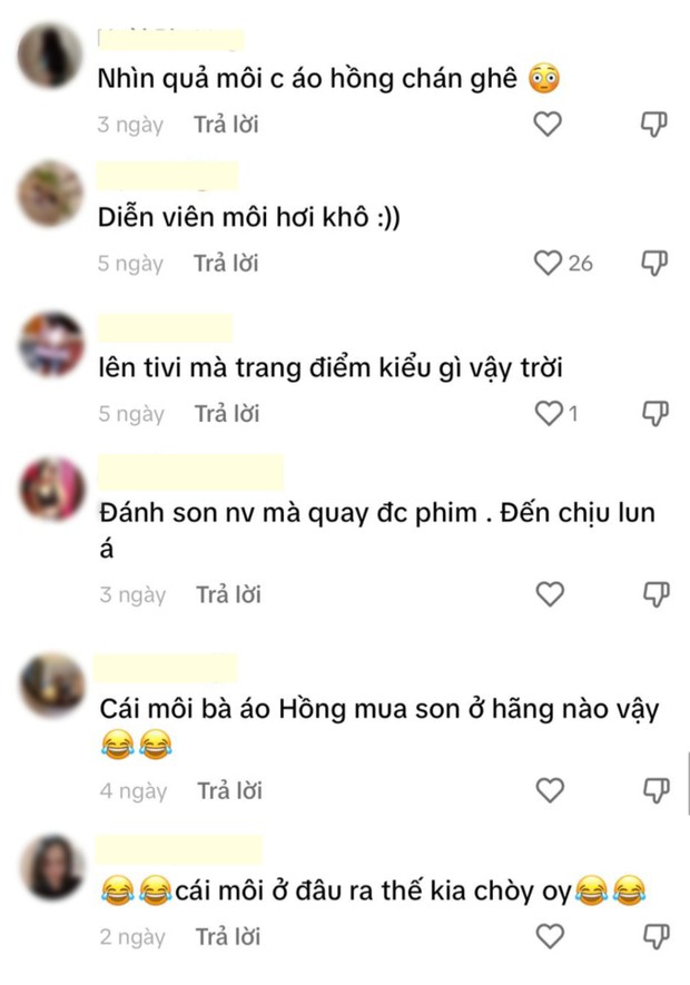 Cư dân mạng biểu tình bên dưới bài đăng, đa số là chị em phụ nữ.