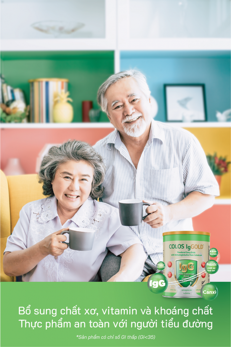 COLOS IgGOLD™ - nguồn bổ sung kháng thể vàng cho hệ miễn dịch - 1