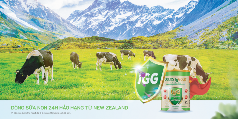 COLOS IgGOLD™ - nguồn bổ sung kháng thể vàng cho hệ miễn dịch - 2