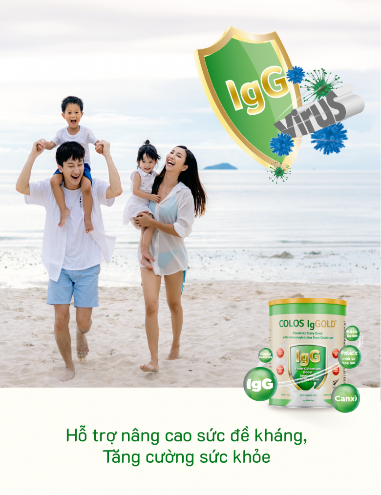 COLOS IgGOLD™ - nguồn bổ sung kháng thể vàng cho hệ miễn dịch - 5