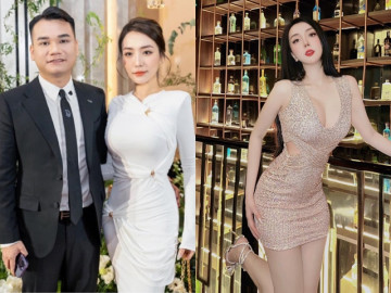 Vợ DJ của Khắc Việt đi ăn cưới mặc kín không kẽ hở, nhưng số đo body 102-62-91 vẫn bùng nổ