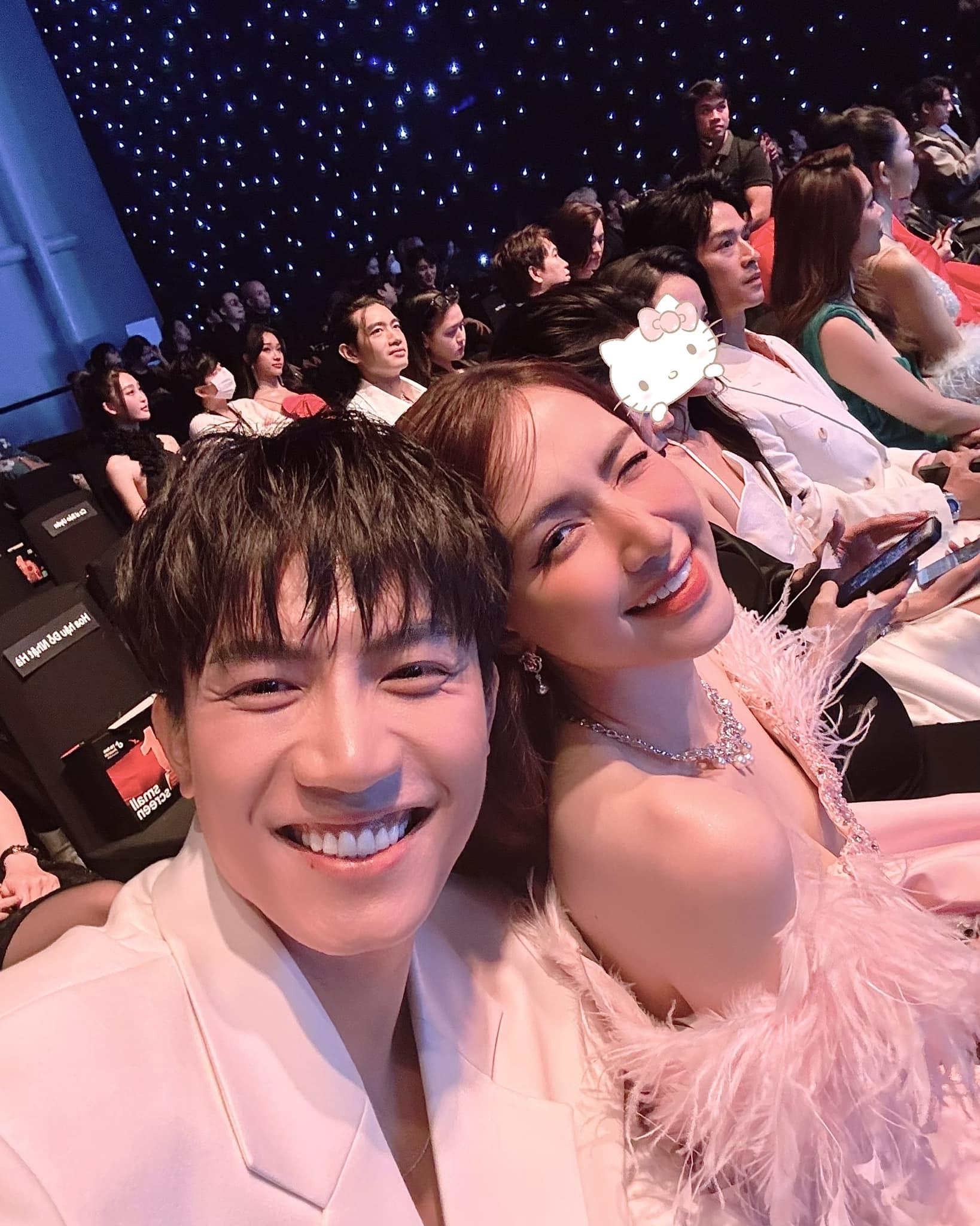 Anh Tú và Hòa Minzy trong một sự kiện mới đây.