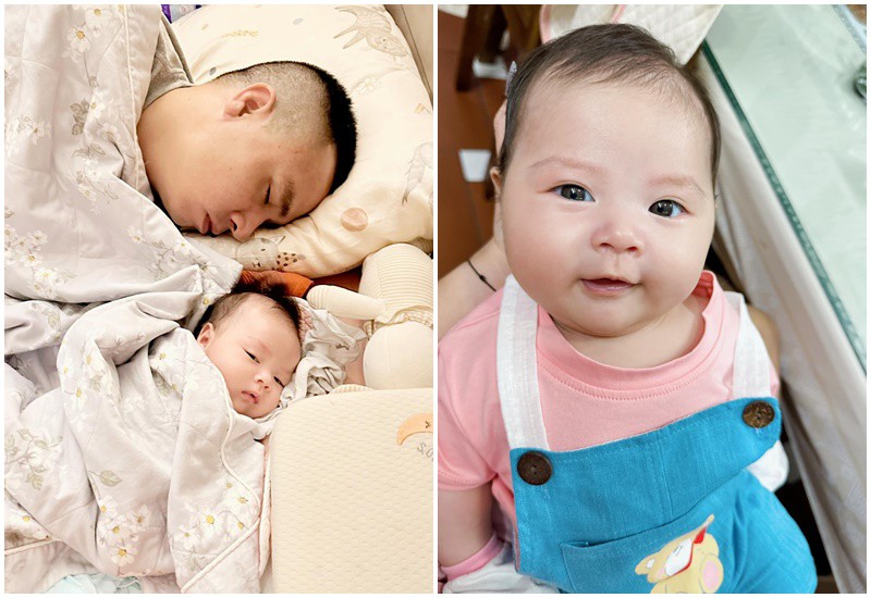 Sau khi con gái Kichi chào đời, cả MC Hoàng Linh và đạo diễn Trần Mạnh Hùng bớt công việc, dành nhiều thời gian ở nhà chăm sóc con gái.
