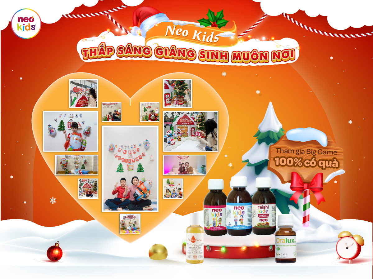 Chiến dịch “Cùng Neo Kids ring Giáng sinh về nhà” cho con một mùa Noel đáng nhớ - 3