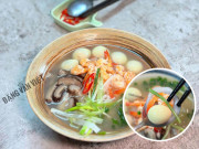 Bếp Eva - Cách làm bánh canh phồng tôm thơm ngon, ăn là mê đang "hot" trên mạng xã hội