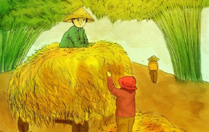 Truyện cổ tích: Ba bó rơm nếp