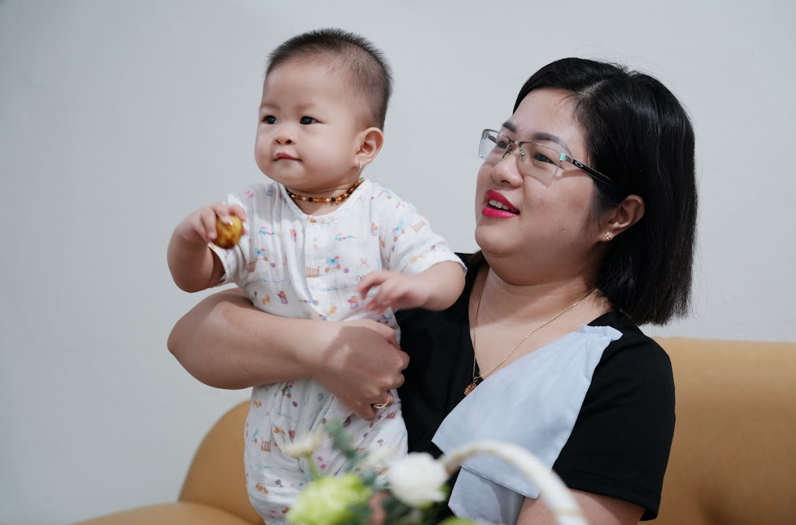 Chị Linh là trường hợp đặc biệt rất khó có thai tự nhiên