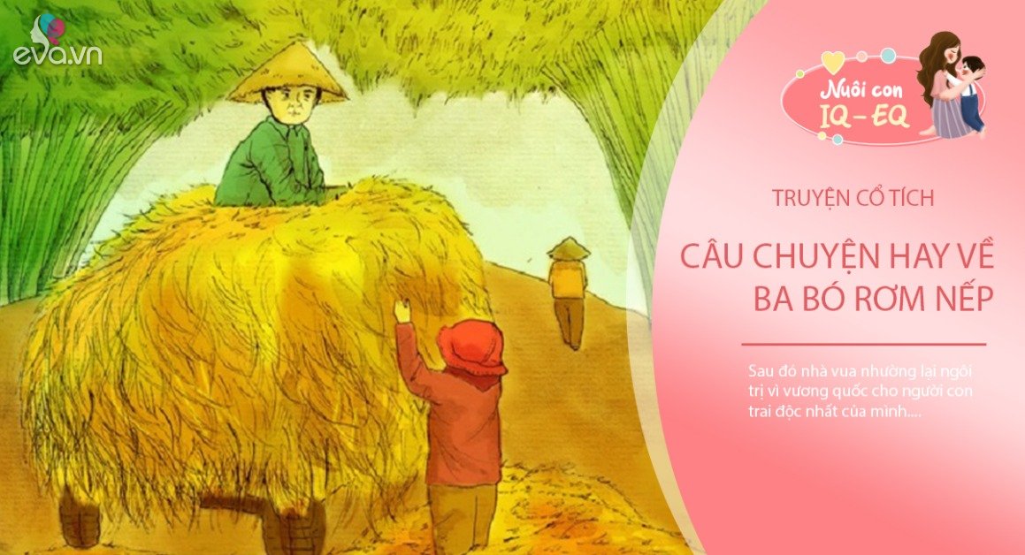 Truyện cổ tích: Ba bó rơm nếp